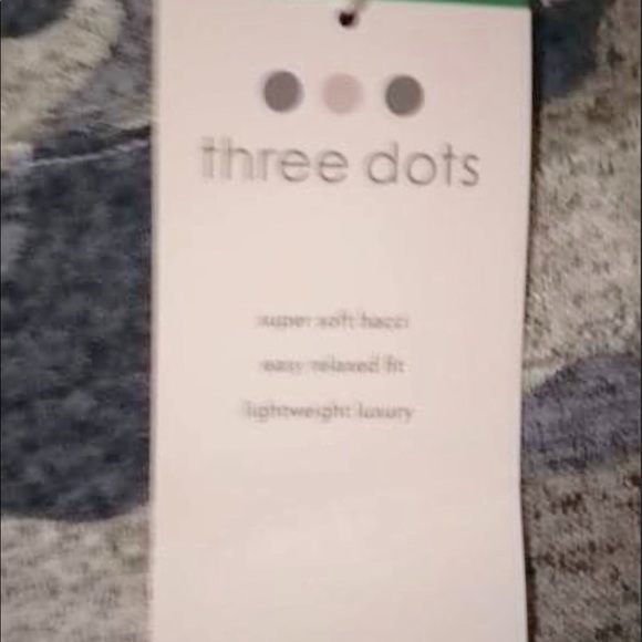 THREE DOTS Cozy Crewneck Tunic 
Camouflage - Picture 9 of 10